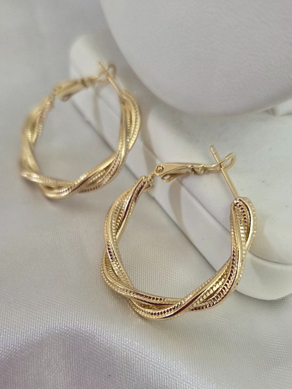 Xuping Aretes en Oro Laminado 18K